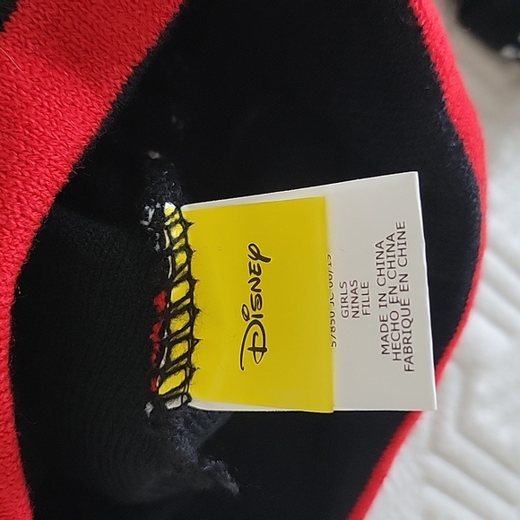 Disney Minnie Mouse Girls Beanie and Glove set - Picture 2 of 4